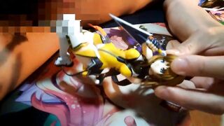 Beat Blade Haruka Eroge Heroine Figure Bukkake Japanese Nerdy Anime Hentai　masturbation Semen