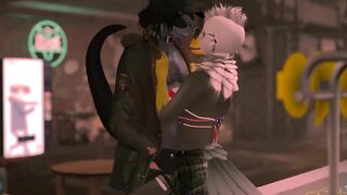 Furry Bar Fuck BirdxSnake (SL Yiff Video)