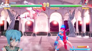 Sexspiel [strip Fights] YULIA VS FREYA