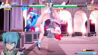 Sexspiel [strip Fights] YULIA VS FREYA