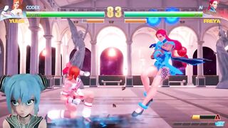 Sexspiel [strip Fights] YULIA VS FREYA