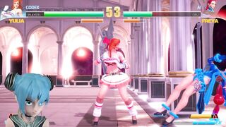 Sexspiel [strip Fights] YULIA VS FREYA