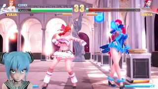 Sexspiel [strip Fights] YULIA VS FREYA