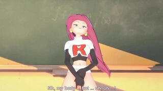 POKEMON - Jessie (Team Rocket) - Masturbation (KOIKATU/KOIKATSU/コイカツ！)