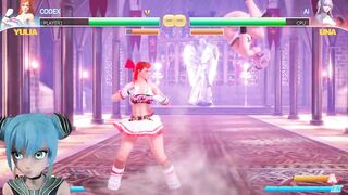 Sex Game [strip Fights] YULIA VS UNA
