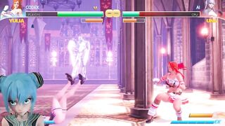 Sex Game [strip Fights] YULIA VS UNA