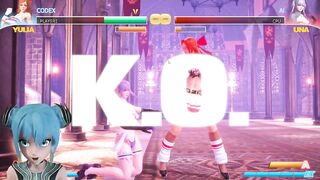 Sex Game [strip Fights] YULIA VS UNA