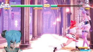 Sex Game [strip Fights] YULIA VS UNA