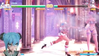 Sex Game [strip Fights] YULIA VS UNA