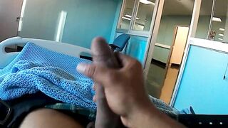Jerking off at the Hospital