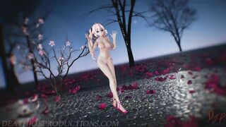 MMD SFW Pink Bikini Luka - Imarine Deepbluetown 1084