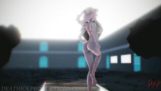 MMD SFW Lewd Luka Mirrrrrors 1096