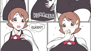 Milky Madness - Huge Boobs Inflation Hentai Comic