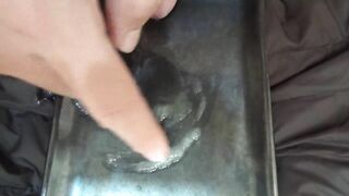 尿道が詰まるほどの特濃精子が出たので、いろいろ弄ってみました。