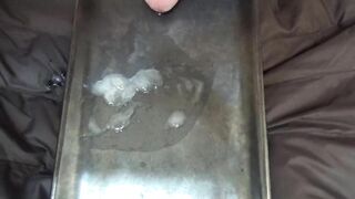 尿道が詰まるほどの特濃精子が出たので、いろいろ弄ってみました。