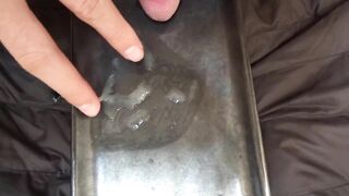 尿道が詰まるほどの特濃精子が出たので、いろいろ弄ってみました。