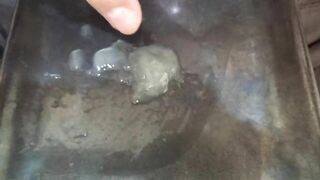 尿道が詰まるほどの特濃精子が出たので、いろいろ弄ってみました。
