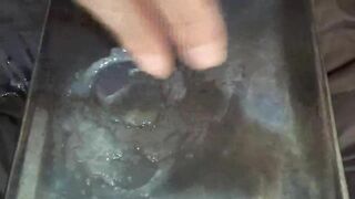 尿道が詰まるほどの特濃精子が出たので、いろいろ弄ってみました。