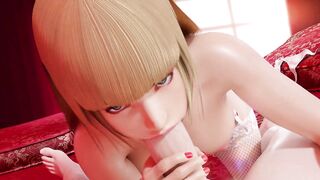 DOA KoF Overwatch Hottest Blowjob Compilation - using Tongue - Deepthroat [4k UHD 60FPS]