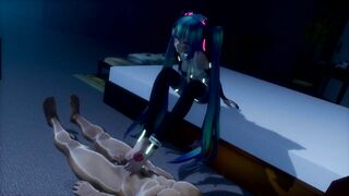 3D Hentai MMD - Foot Fetish Remaster (AutumnJelly)