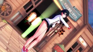 [MMD]Takarada Rikka-Cat Food[by Maro-chan]