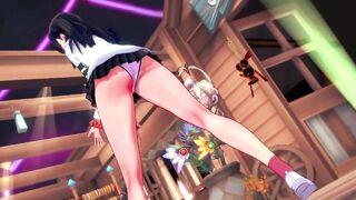 [MMD]Takarada Rikka-Cat Food[by Maro-chan]