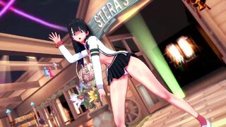 [MMD]Takarada Rikka-Cat Food[by Maro-chan]