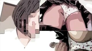 Animated Voice Japanese Hentai Shemale Crossdresser Ladyboy Masturbation like an Animation