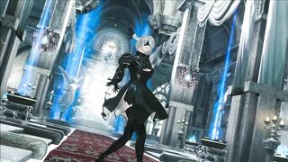 Skyrim Nier 2b Sexy Mmd Dance Addiction
