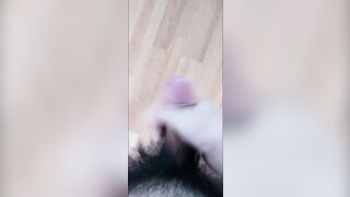 【個人撮影】目の前で見られながらオナニー 【喘ぎ声なし】