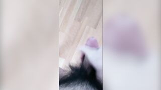 【個人撮影】目の前で見られながらオナニー 【喘ぎ声なし】
