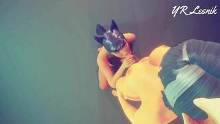 Sissy Boy Futa and Furry Quick Sex