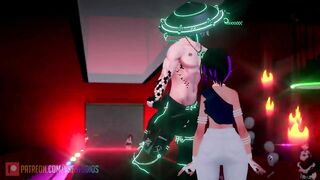 Underground VRChat Strip Club gone Wild