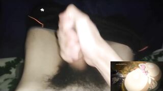 Masturbándome Con HENTAI