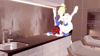 Overwatch Futa Porn - Dva Sex for Breakfast