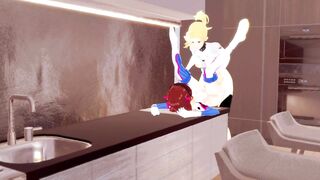Overwatch Futa Porn - Dva Sex for Breakfast