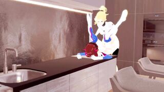 Overwatch Futa Porn - Dva Sex for Breakfast
