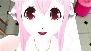 MMD Giantess Vore POV - Sonico's Morning Routine