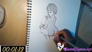 5 Mins Quick Sketch of Yummi Koko W/HentaiMasterArt