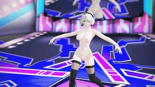 [MMD]2B Nier Automata-Cyber Thunder[by RaxSHIRO]