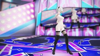 [MMD]2B Nier Automata-Cyber Thunder[by RaxSHIRO]