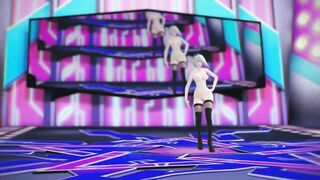 [MMD]2B Nier Automata-Cyber Thunder[by RaxSHIRO]