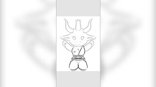 |SW| Chibi Baphomet Speed Paint