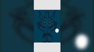 |SW| Chibi Baphomet Speed Paint