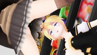 3d Hentai MMD - コンビニでゲリラ撮影する鈴谷 (abubu Nownanka)
