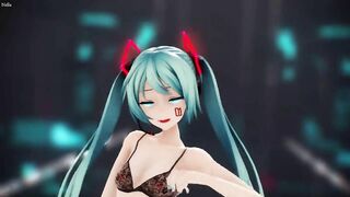 MMD - Tattoo Miku GimmeGimme Sex Dance [BY-Nella]