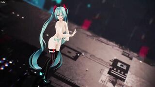 MMD - Tattoo Miku GimmeGimme Sex Dance [BY-Nella]
