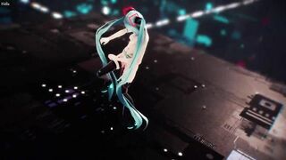 MMD - Tattoo Miku GimmeGimme Sex Dance [BY-Nella]