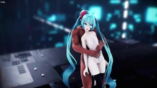 MMD - Tattoo Miku GimmeGimme Sex Dance [BY-Nella]