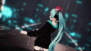 MMD - Tattoo Miku GimmeGimme Sex Dance [BY-Nella]